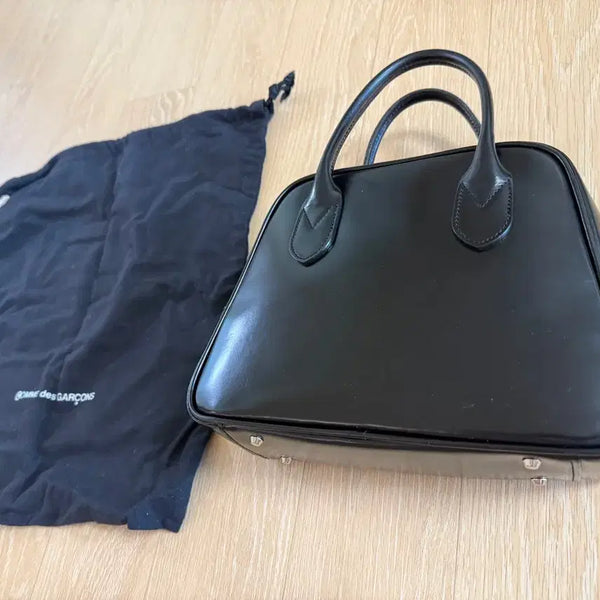 [BUNJANG] Comme des Garçons Aoyama Bag 2 Black Matte / 꼼데가르송 아오야마백 2호 블랙 무광