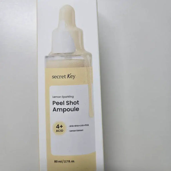 [BUNJANG] Secret Key Lemon Sparkling Filshot Ampoule / 시크릿키 레몬 스파클링 필샷 앰플