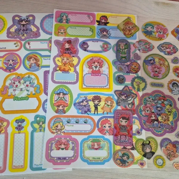 [BUNJANG] Forest Fairy Fairy-ru Stickers Set / 마지막 가격 내림 고전 문구 숲의 요정 페어리루 스티커