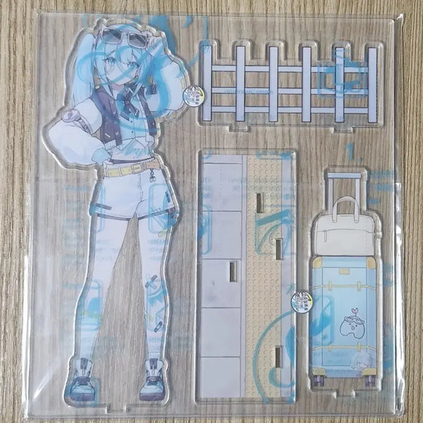 [BUNJANG] Stellive Arabashi Tabi Travel Bag Acrylic Stand / 스텔라이브 아라하시타비 여행가방 아크릴 스탠드