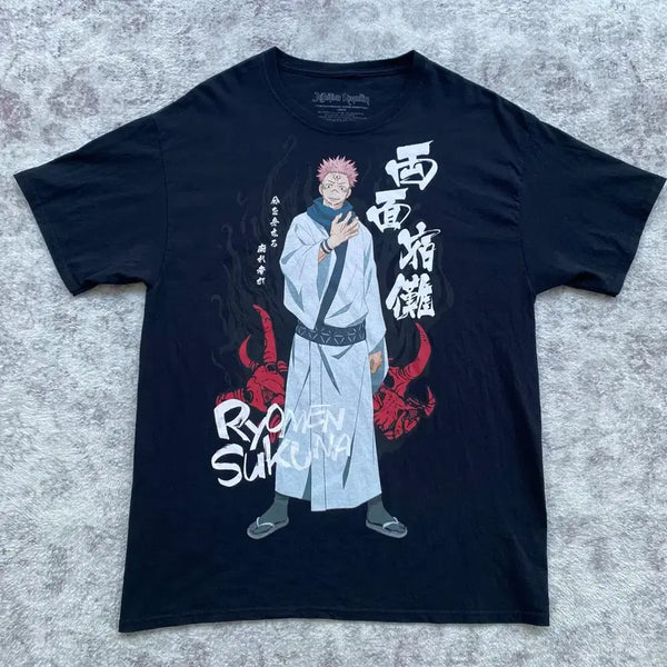 [BUNJANG] Jujutsu Kaisen Official Animation T-Shirt / 주술회전 오피셜 애니메이션 티셔츠 애니티