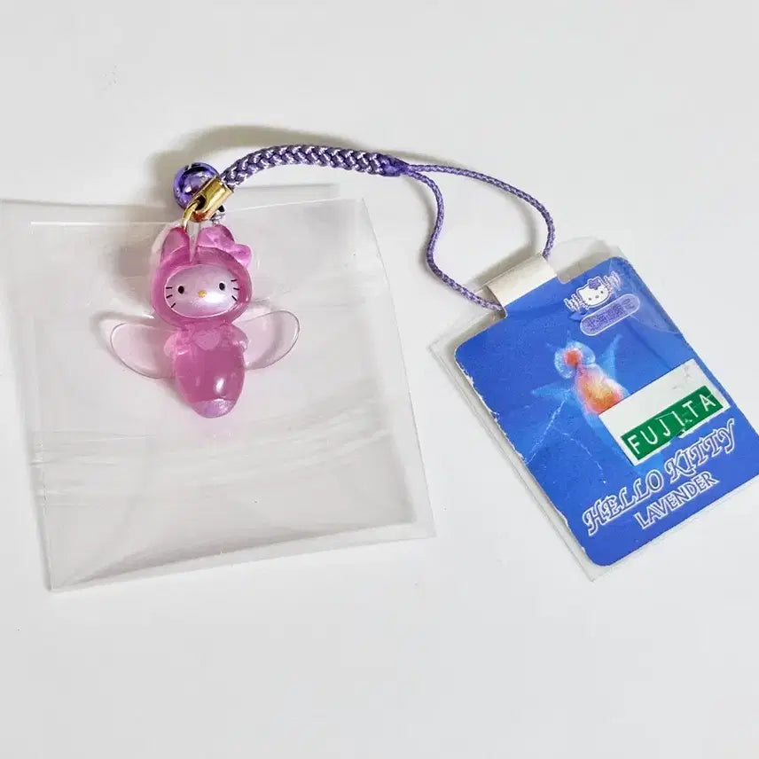 [BUNJANG] Sanrio Hello Kitty Classic Clio Neptune Strap Keychain (2002) / 헬로키티 고전키티 지역한정 클리오네 스트랩 키링