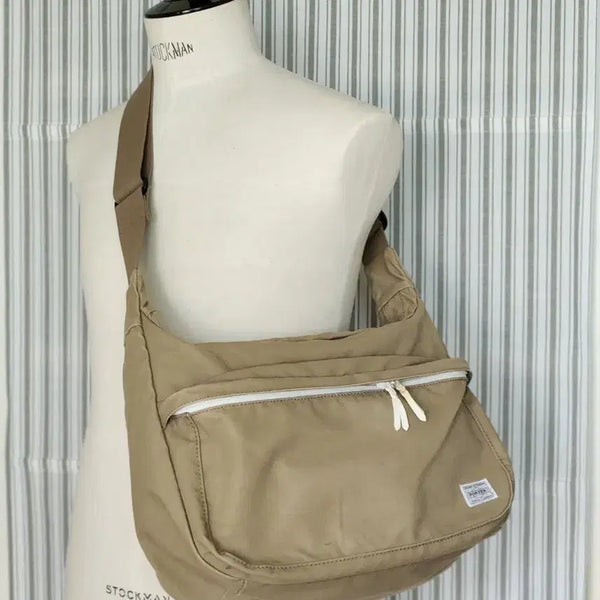 [BUNJANG] Porter Beat Shoulder Bag Beige / Porter Beat 포터 비트 숄더백 베이지