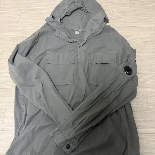 [BUNJANG] CP Company Lens Hooded Jacket Grey XL / CP컴퍼니 렌즈 후드자켓 그레이 XL사이즈