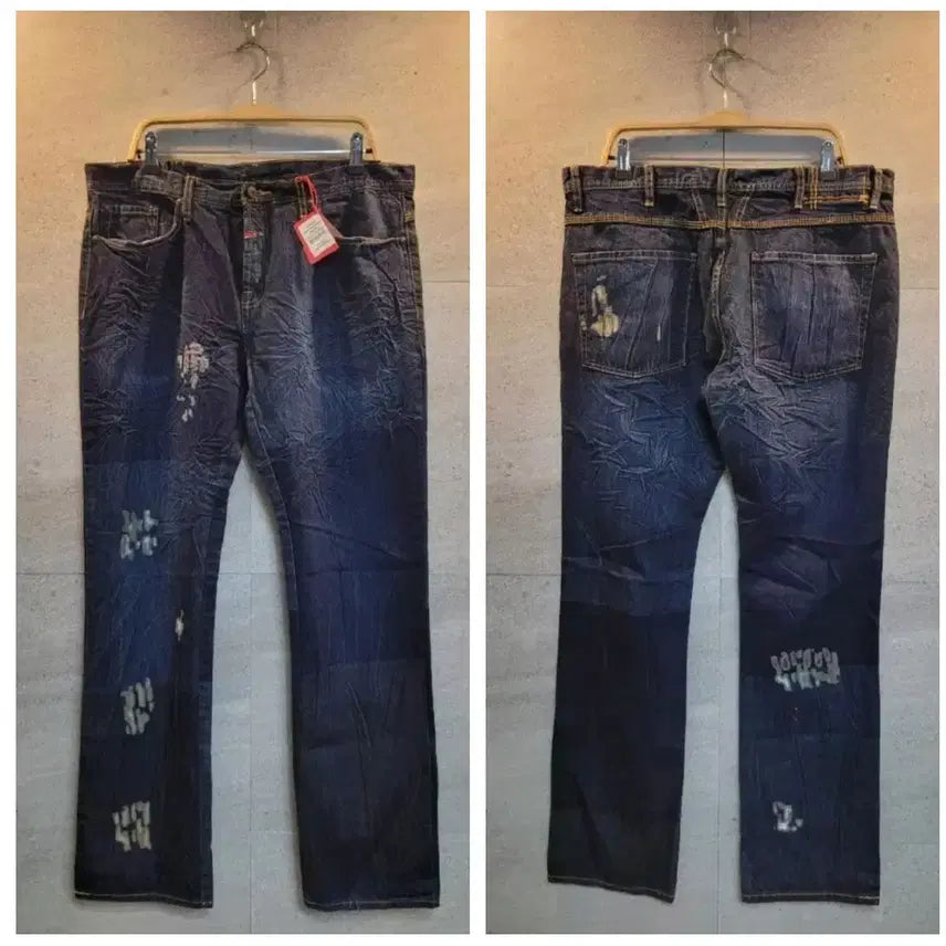 [BUNJANG] Marithe Francois Girbaud Rinse Wash Denim Pants / 마리떼 프랑소와 저버. 린스워시 데님