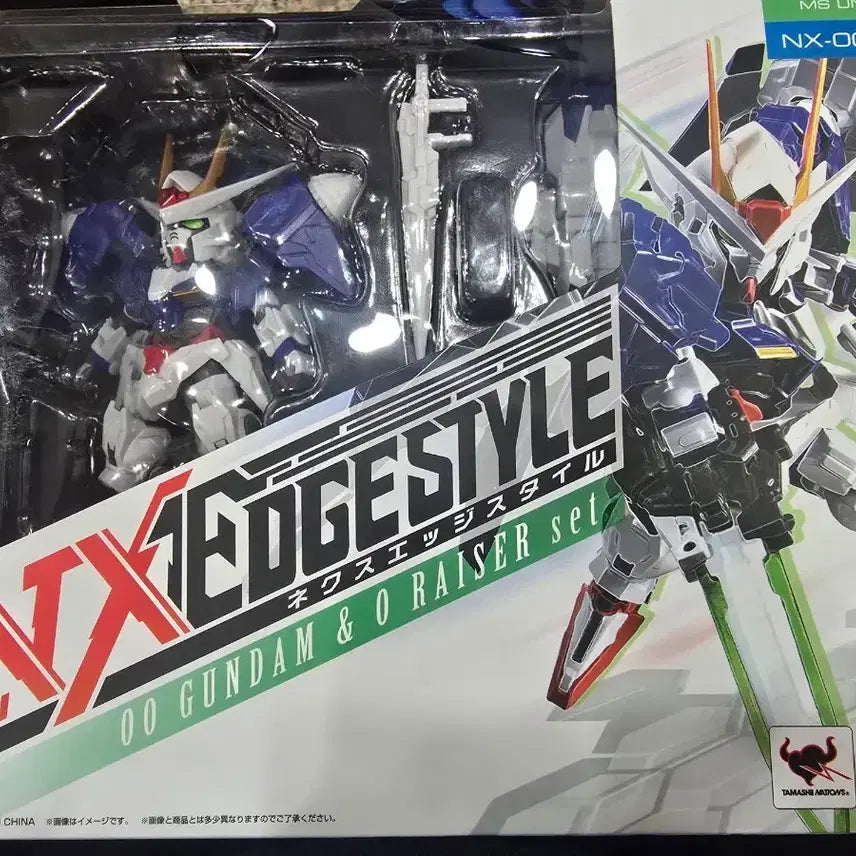 [BUNJANG] Bandai NX Edge Style 00 Gundam & O Raiser Set (Sealed) / 반다이 NX 에지스타일 00건담 & O라이저 세트 미개봉