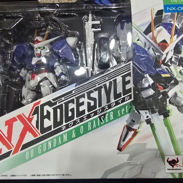 [BUNJANG] Bandai NX Edge Style 00 Gundam & O Raiser Set (Sealed) / 반다이 NX 에지스타일 00건담 & O라이저 세트 미개봉