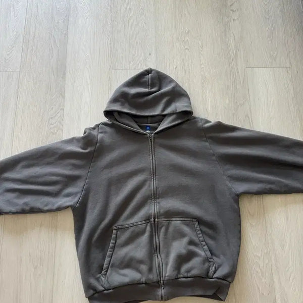 [BUNJANG] Yeezy Gap Dark Grey Hoodie Zip-up L / 이지갭 후드집업 L 다크그레이