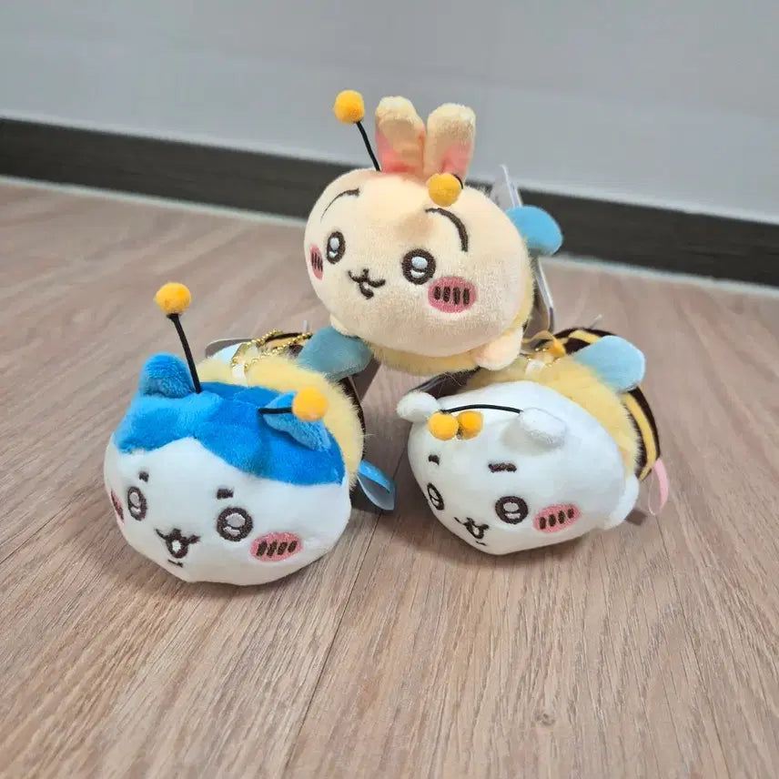 [BUNJANG] Chikawa Honeybee Keychain Set / 이번주특가)먼작귀 치이카와st 꿀벌 키링 세트