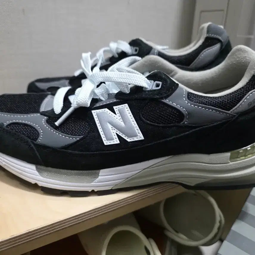 [BUNJANG] New Balance 992 Black Grey (275mm) / 뉴발란스 992 블랙 그레이275