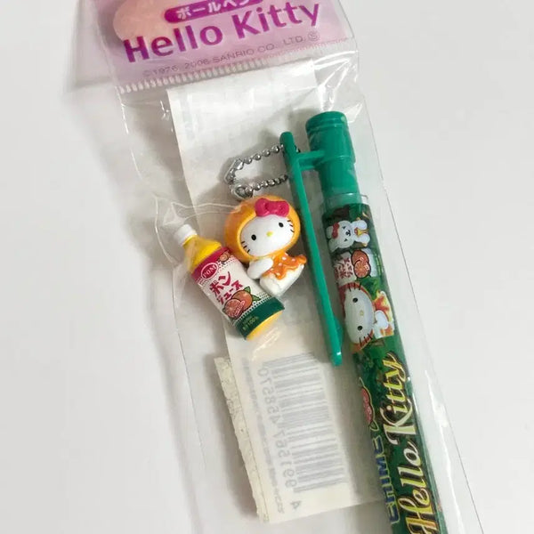[BUNJANG] Hello Kitty Classic Orange Juice Ballpoint Pen / 헬로키티 고전키티 지역한정 오렌지 쥬스 볼펜