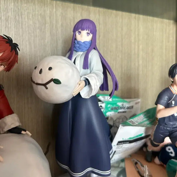 [BUNJANG] Frieren: Beyond Journey's End Fern Snowman Figure / 장송의 프리렌) 눈사람 페른 피규어