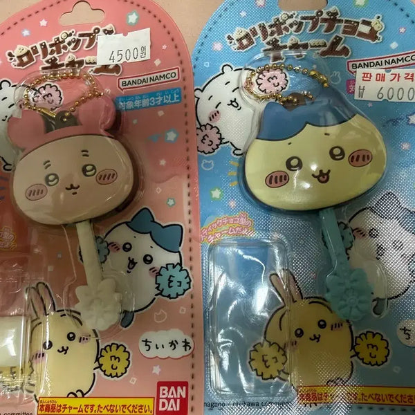 [BUNJANG] Bandai Chiikawa Stick Chocolate Strap Keychain Hachiware & Kani / 반다이 치이카와 스틱 초코 스트랩 키링 하치와레 카니 판매