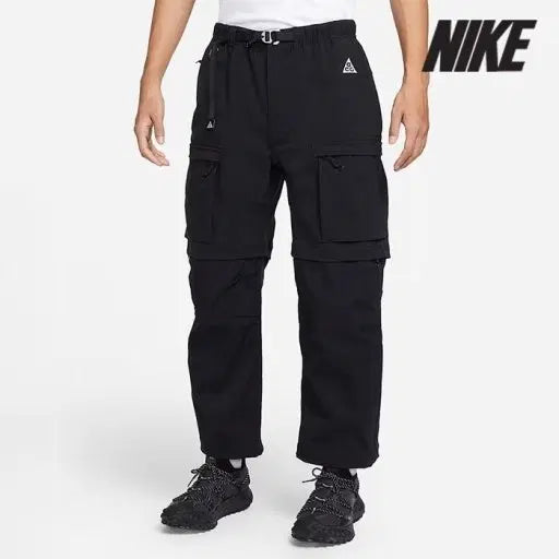 [BUNJANG] Nike ACG Smith Summit Cargo Pants Black Anthracite / 나이키 ACG 스미스 서밋 카고 팬츠 블랙 앤트러사이트