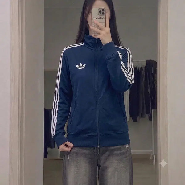 [BUNJANG] Adidas Firebird Track Top Jersey Navy L / 아디다스 파이어버드 트랙탑 져지 네이비 L