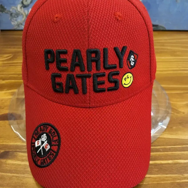 [BUNJANG] Pearly Gates Golf Cap Red / Pearly Gates 골프캡 레드