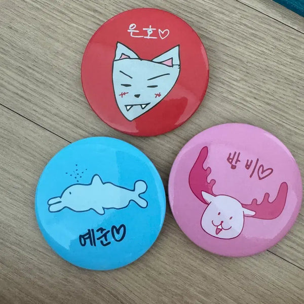 [BUNJANG] PLAVE Can Badge Bundle Set / 플레이브 캔뱃지