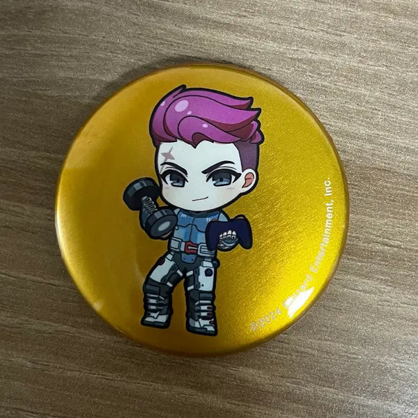 [BUNJANG] Overwatch Zarya Can Badge / 오버워치 자리야 캔배지