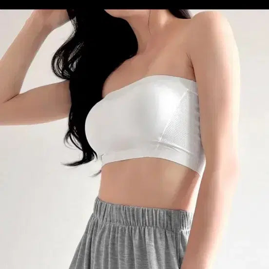[BUNJANG] A-bly Tube Top Bra Top Crop / 에이블리 튜브탑 브라탑 크롭