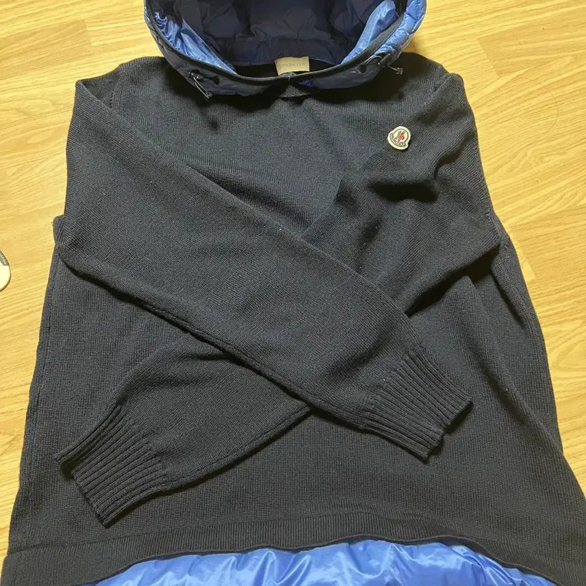 [BUNJANG] Moncler Padded Hooded Knit Men's / 몽클레어 패딩 후드 니트 남자 남성 몽클레르