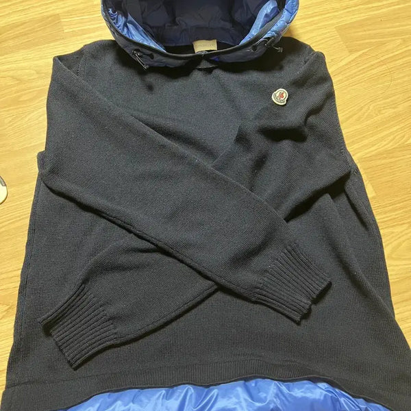 [BUNJANG] Moncler Padded Hooded Knit Men's / 몽클레어 패딩 후드 니트 남자 남성 몽클레르
