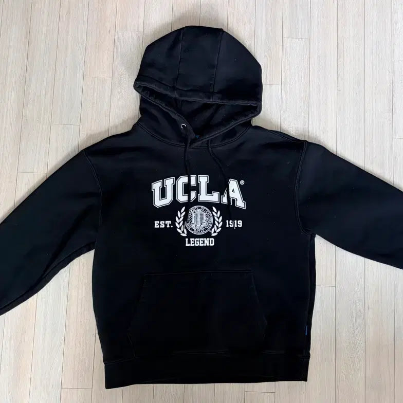 [BUNJANG] UCLA Legend Hoodie Black / UCLA 레전드 후드티 블랙