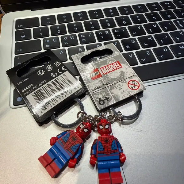 [BUNJANG] Lego Spider-Man Keychain / 스파이더맨 레고 키링