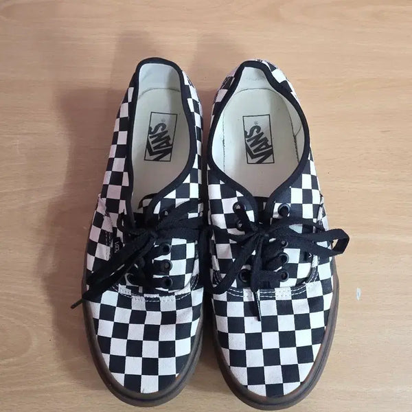 [BUNJANG] Vans Checkerboard Authentic Sneakers Size 265 / 반스 체커보드 오센틱 스니커즈  사이즈 265