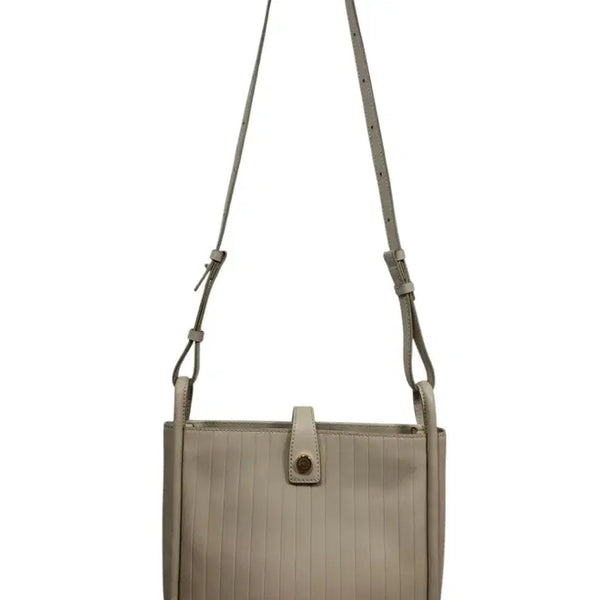 [BUNJANG] decke Verdi Shoulder Bag Beige Leather / 덱케 베르디 숄더백 (택포)