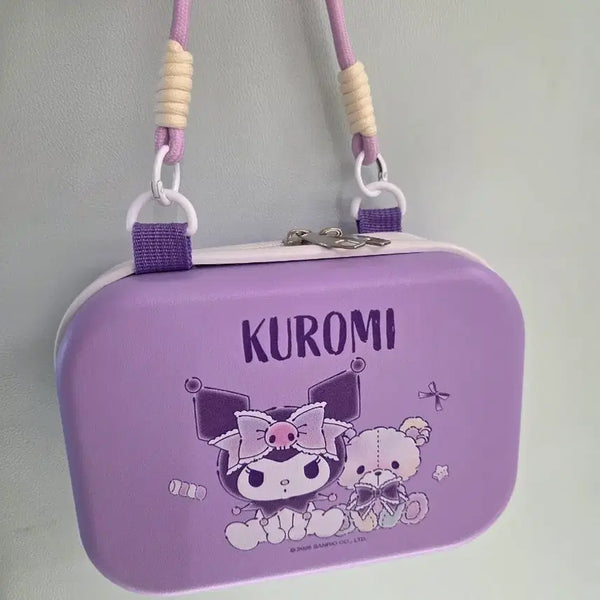 [BUNJANG] Kuromi Character Mini Tote Bag Purple / 쿠로미 캐릭터 미니 토트백 보라색