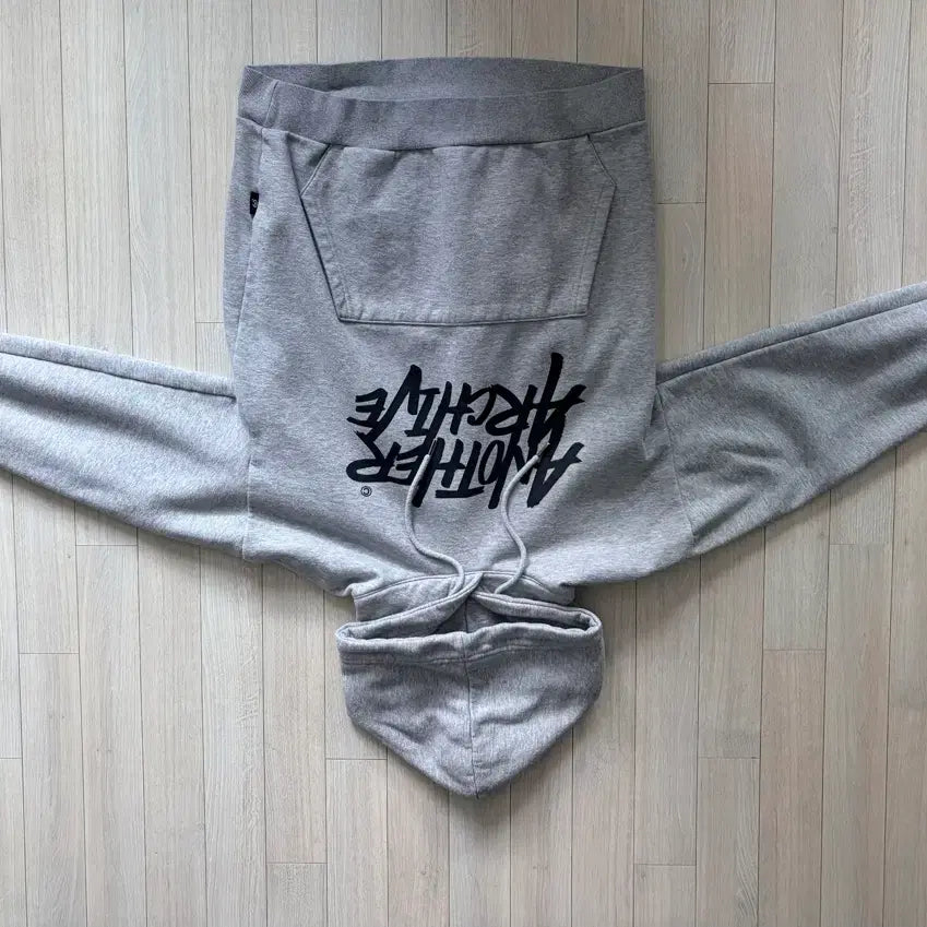 [BUNJANG] Another Archive Grey Hoodie / 어나더 아카이브 후드티 그레이