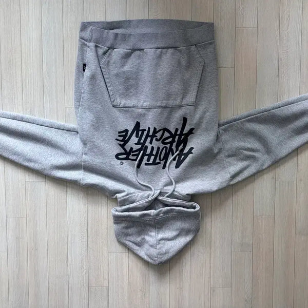 [BUNJANG] Another Archive Grey Hoodie / 어나더 아카이브 후드티 그레이