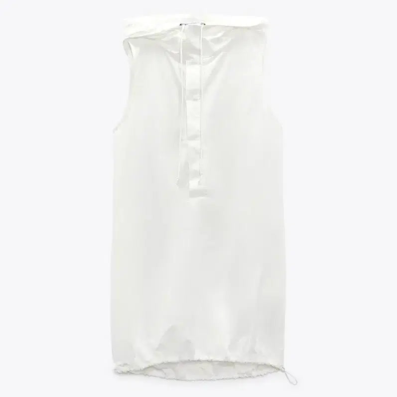 [BUNJANG] Zara Hooded Nylon Dress / 자라 후드 나일론 원피스
