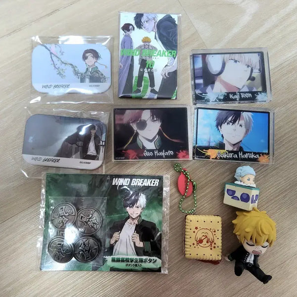 [BUNJANG] Winbre Fuurin Kashiwagi Sakura Kashiwagi Acrylic Block, Can Badge, Gacha, Keyring, Figure, Original Art, Bonus, Manga, Magnet Bundle Set / 일괄)윈브레 후우린 교복단추 스오 사쿠라 카지 아크릴 블럭 캔뱃지 디저트 가챠 키링 피규어 원화 특전 만화책 자석 마그넷