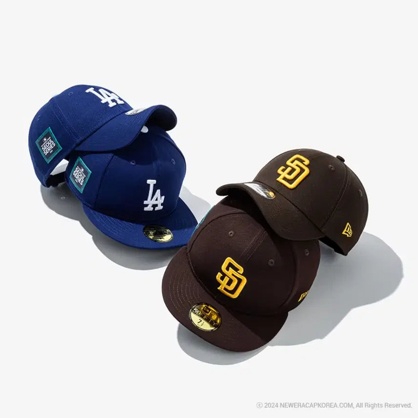 [BUNJANG] MLB Seoul Series LA Dodgers & San Diego Padres Ball Cap / MLB 서울시리즈 볼캡