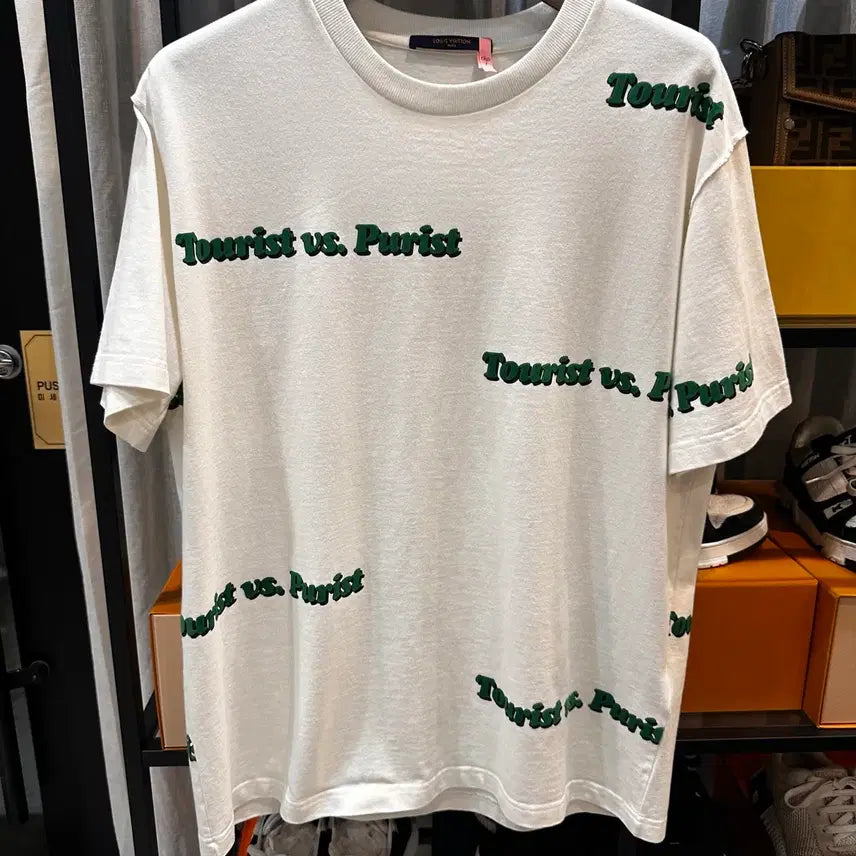 [BUNJANG] Louis Vuitton Tourist Short Sleeve T-Shirt XL / 루이비통 투어리스트 반팔티 xl