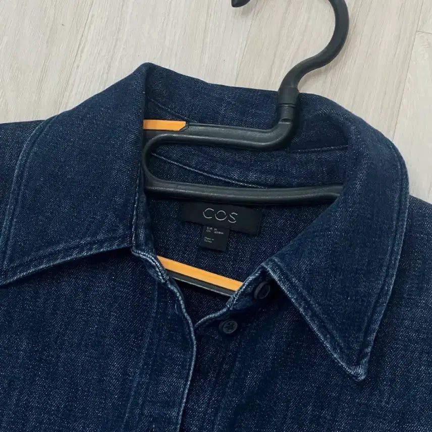 [BUNJANG] COS Denim Long Shirt Dress / COS 데님 롱 셔츠 원피스