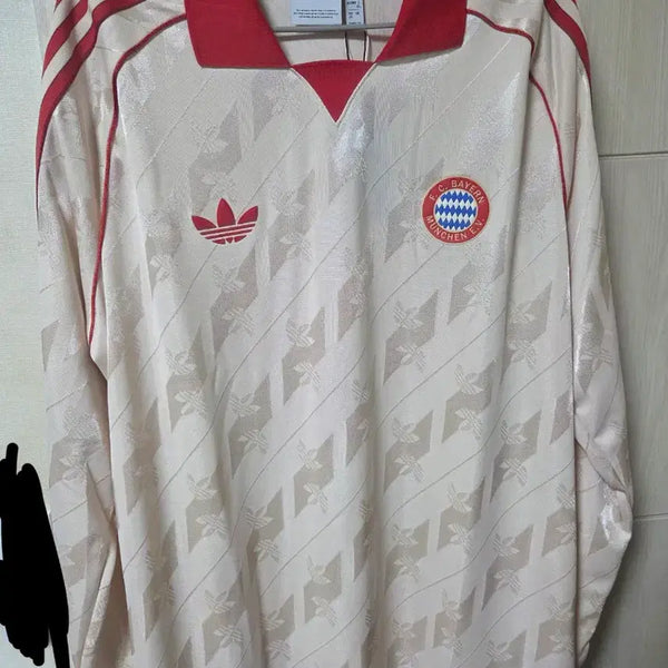 [BUNJANG] Adidas Bayern Munich Long Sleeve Jersey 2XL / 미착용) 아디다스 바이에른 뮌헨 롱슬리브 저지 2XL