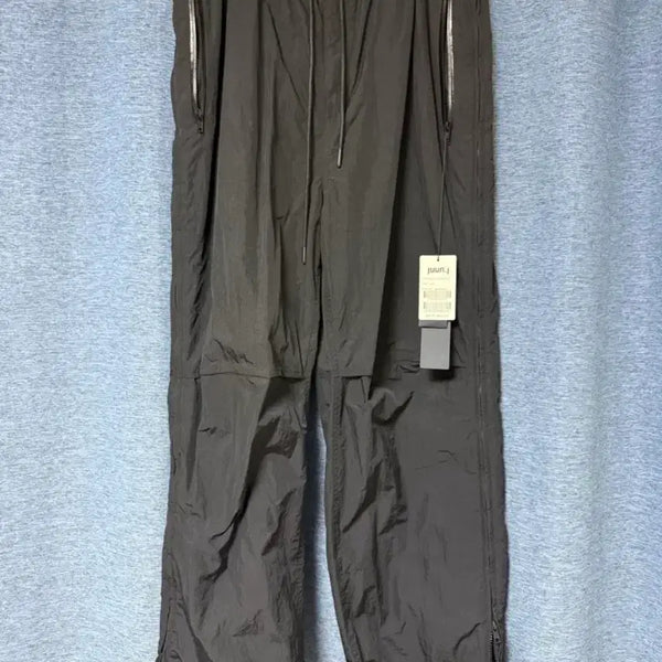 [BUNJANG] Juun.J 23SS Elastic Band Side Zip Nylon Pants / 준지 23SS 이밴드 사이드 지퍼 나일론 팬츠 [50]