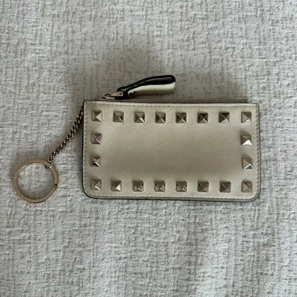 [BUNJANG] Valentino Rockstud Cardholder / 발렌티노 락스터드 카드지갑