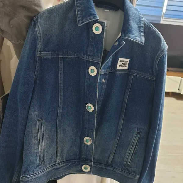 [BUNJANG] Burberry London England Denim Jacket / 버버리 런던 잉글랜드 데님 자켓 청자켓