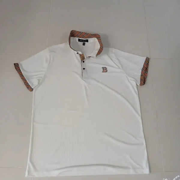 [BUNJANG] Polo Villa Cooling Short Sleeve Polo Shirt White Men's Size 110 / 폴로 빌라 냉감 반팔 카라티 화이트 남성 110