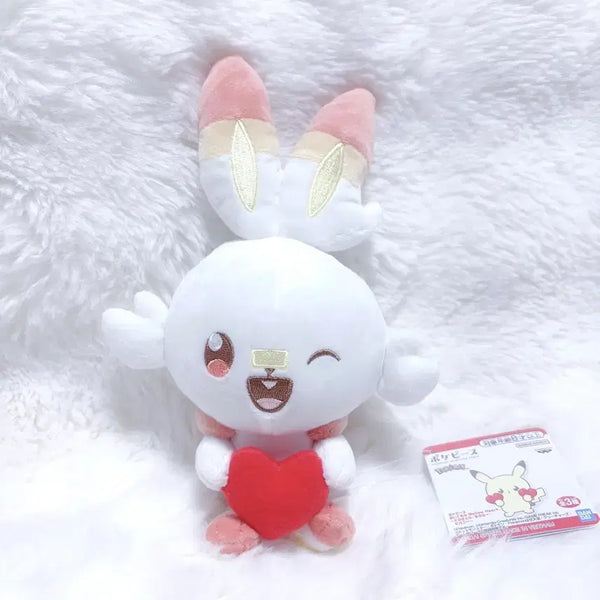 [BUNJANG] Banpresto Pokemon Mellowheart Scorbunny Plush / 최저가) 포켓몬 멜로우하트 염버니 인형