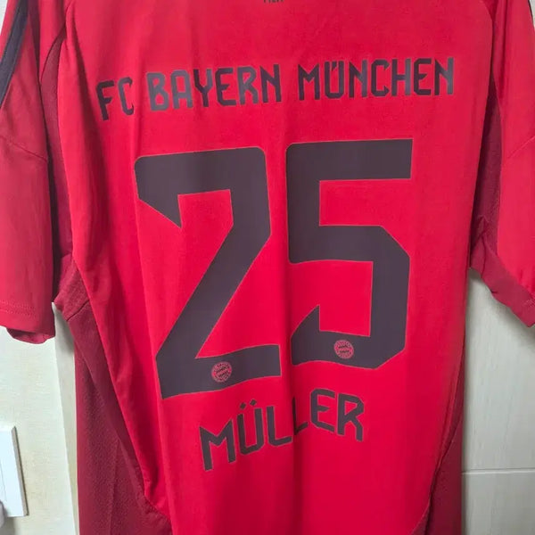 [BUNJANG] Bayern Munich Thomas Müller 24-25 Home Jersey 2XL / 24-25시즌 뮌헨 토마스 뮐러 홈 유니폼 2XL