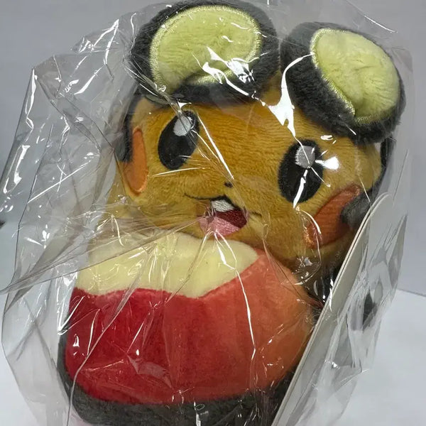 [BUNJANG] Pokemon Dedenne Apple Mascot Keychain Plush / 포켓몬 데덴네 사과 마스코트 인형 키링