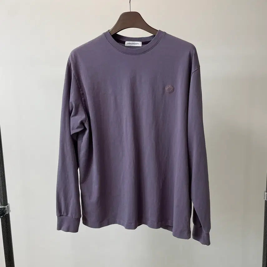 [BUNJANG] 999humanity Evd Long Sleeve Faded Purple T-Shirt / (2) 999휴머니티 evd 롱슬리브 퍼플