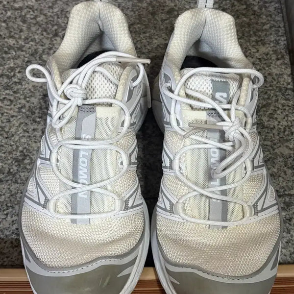 [BUNJANG] Salomon XT-6 Expanse Vanilla Ice White Sneakers / 살로몬 XT-6 익스펜스 화이트 240