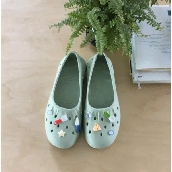 [BUNJANG] Cream Museum Wasabi Jelly Aqua Shoes / 크림뮤지엄 와사비 젤리 아쿠아슈즈