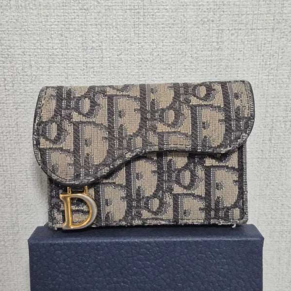 [BUNJANG] Dior Oblique Saddle Card Holder / [ A급 / 정품 ] 디올 오블리크 새들 카드지갑