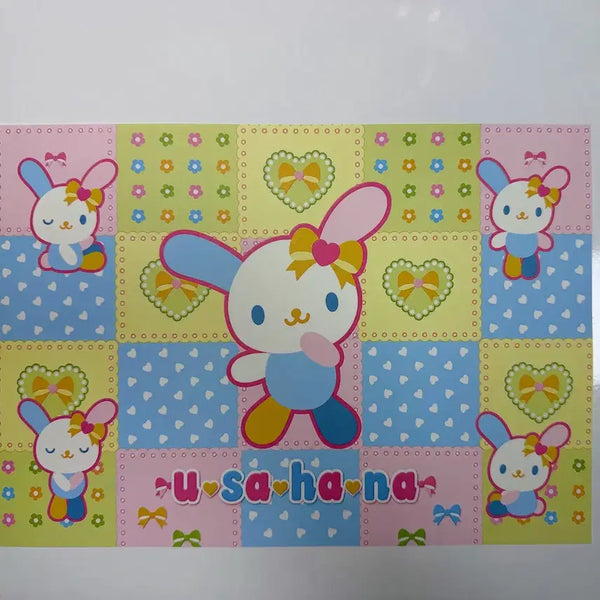 [BUNJANG] Sanrio Usahana Wrapping Paper (A4) / (캐릭터 애니) 포용 산리오 우사하나 랩핑지 (A4)